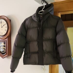 LORENZO VERATTI XL Men's Nero Style Winter Puffer Jacket With Hood